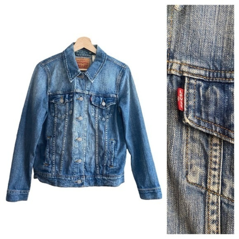 Levi’s Original Trucker Denim Jean Jacket Medium